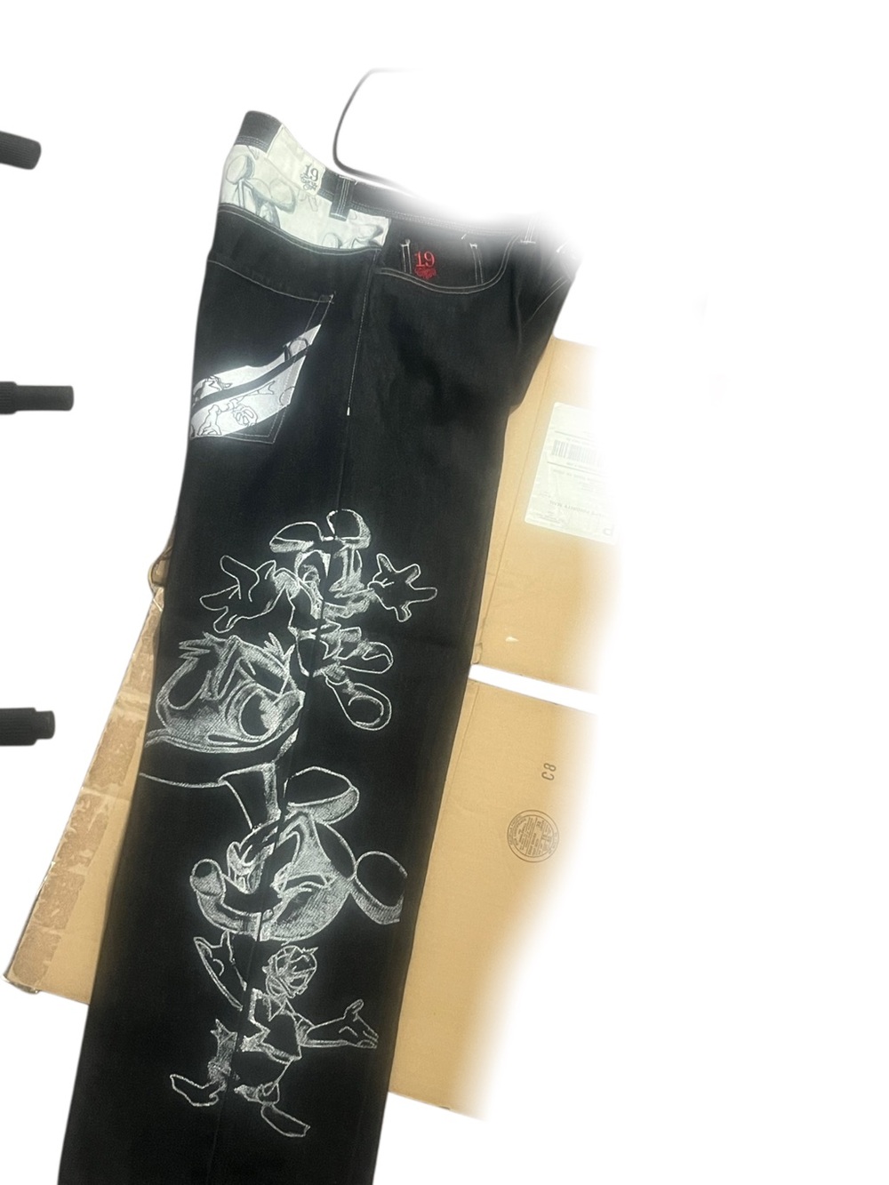 Black Disney Character Jeans